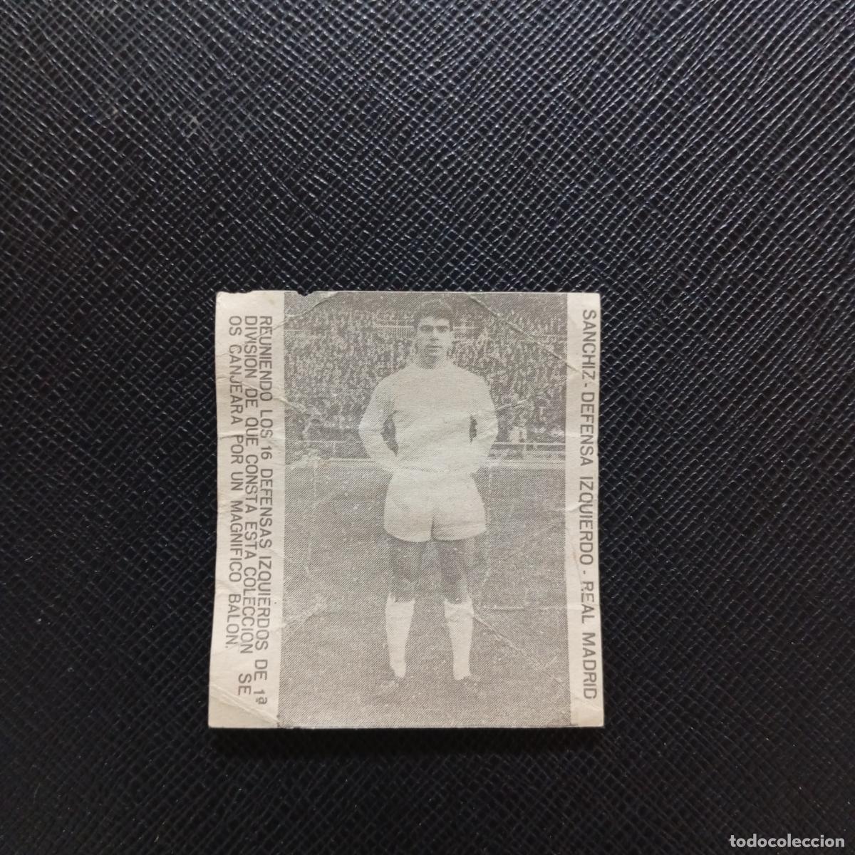 Cromos de F&uacute;tbol: SANCHIZ REAL MADRID CARAMELOS RAMOS 1965 1966 CROMO FUTBOL 65 66 LIGA - A206 PG39