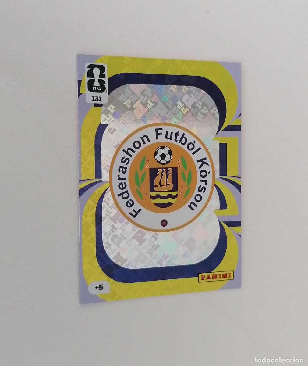 Cromos de F&uacute;tbol: 131 CURA&Ccedil;AO escudo World Cup 2026 Adrenalyn XL Panini