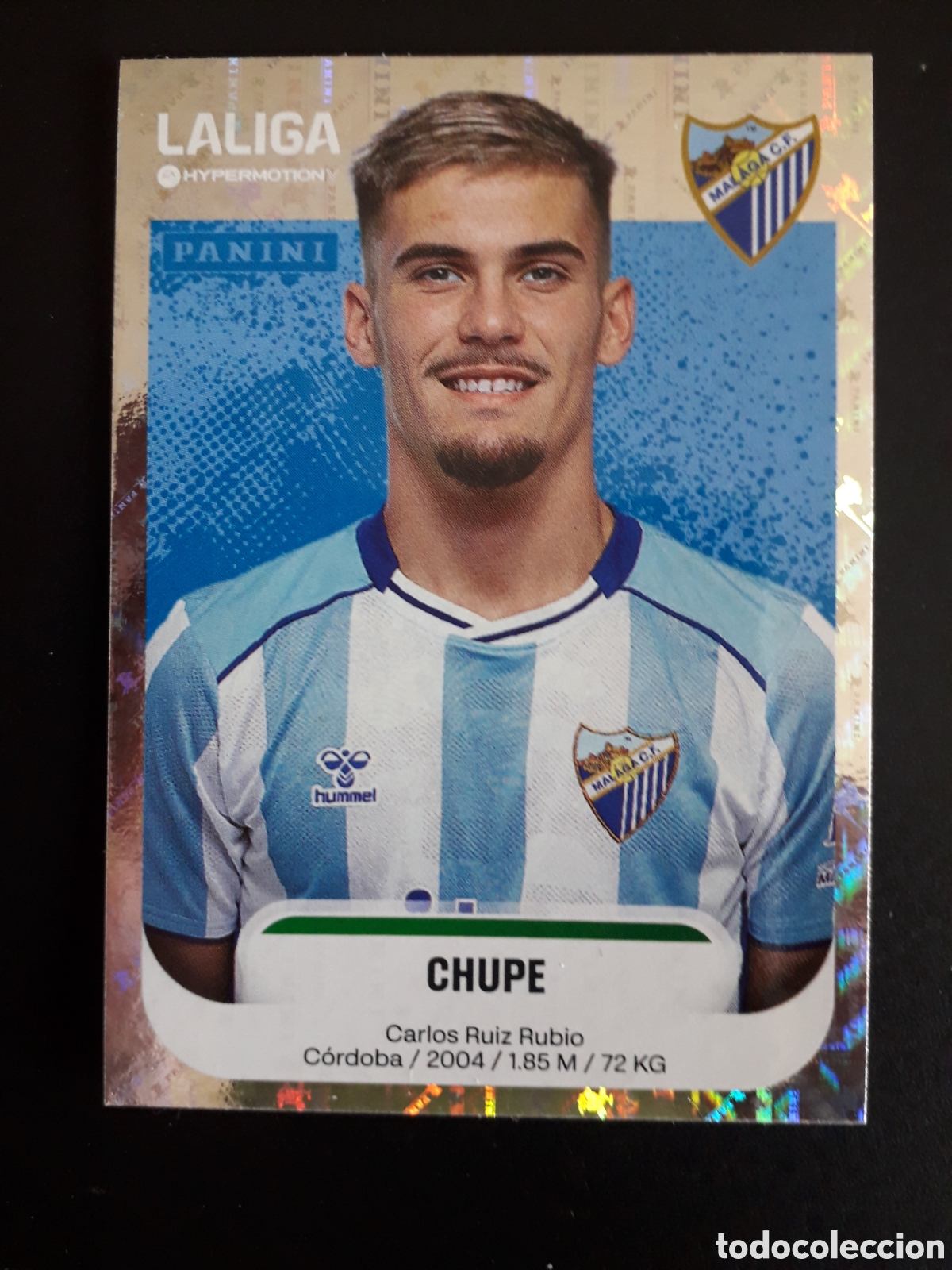 Figurine di Calcio: CHUPE M&Aacute;LAGA N&deg; 305 LALIGA HYPERMOTION 25 26 2025 2026 PANINI SIN PEGAR PEDIDO M&Iacute;NIMO 3&euro;