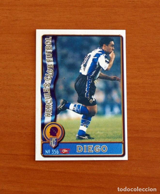 Figurine di Calcio: H&eacute;rcules -N&ordm; 356 Diego -&Uacute;ltima Hora -Mundicromo Las Fichas de la Liga de F&uacute;tbol 1996-1997-96-97