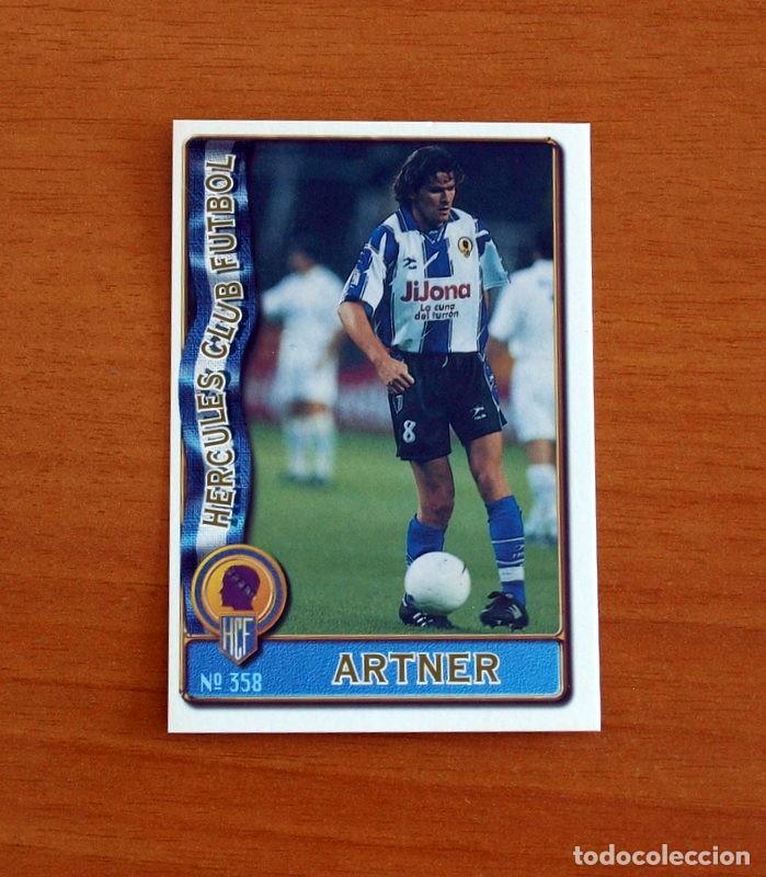 Figurine di Calcio: H&eacute;rcules -N&ordm; 358 Artner -Mundicromo Las Fichas de la Liga de F&uacute;tbol 1996-1997-96-97