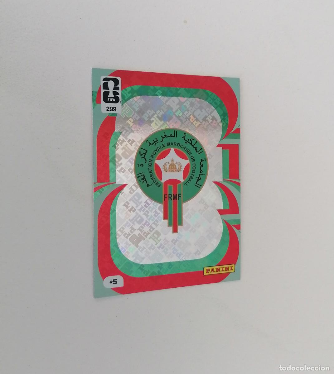 Fu&szlig;ball-Sticker: 299 MARRUECOS escudo World Cup 2026 Adrenalyn XL Panini