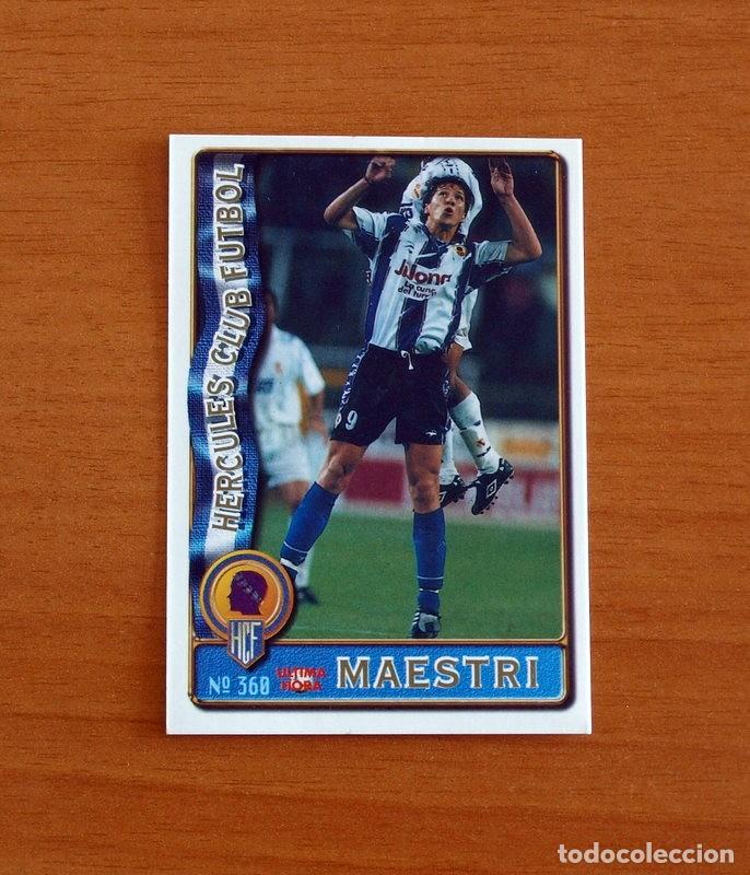 Fu&szlig;ball-Sticker: H&eacute;rcules -N&ordm; 360 Maestri -&Uacute;ltima Hora -Mundicromo Las Fichas de la Liga de F&uacute;tbol 1996-1997-96-97