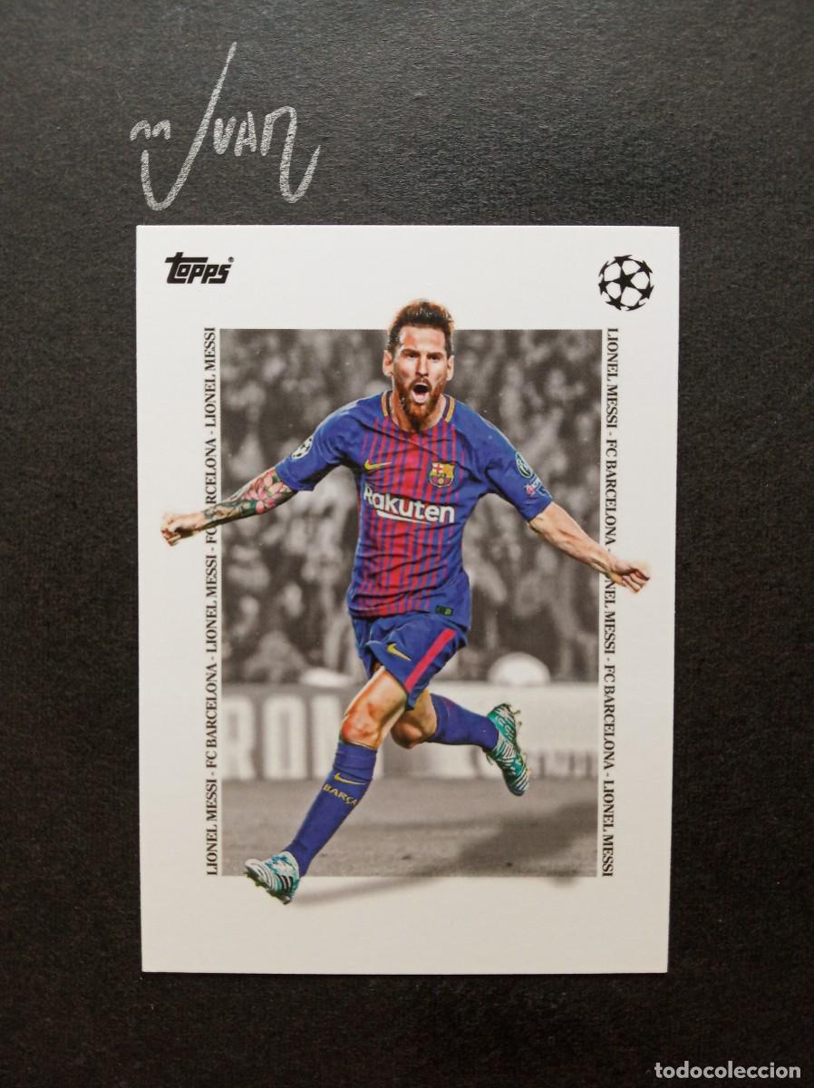 Cromos de F&uacute;tbol: N&ordm; 88 LEYENDAS MESSI FC BARCELONA ARGENTINA ⚽ TOPPS &reg; SIMPLICIDAD CLUB COMPETITIONS 2024 2025 24 25