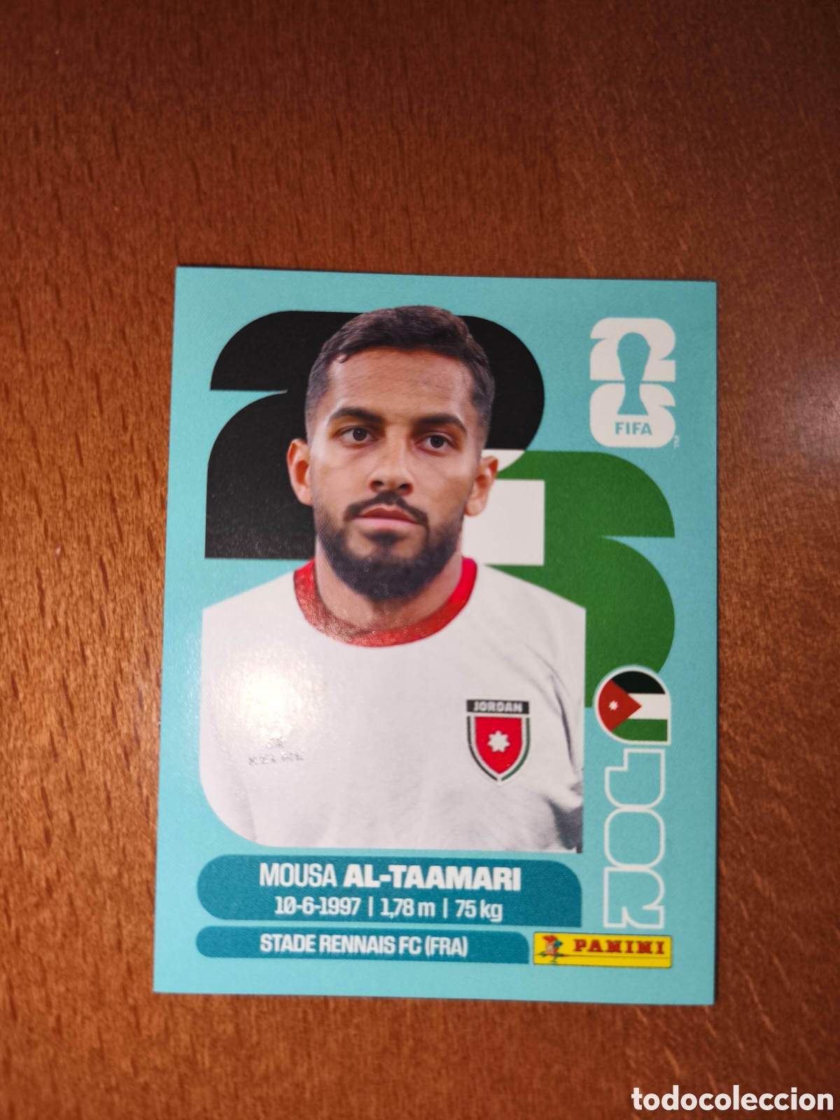 Fu&szlig;ball-Sticker: JOR15 Mousa Al-Taamari Fifa World Cup 2026 Jordania