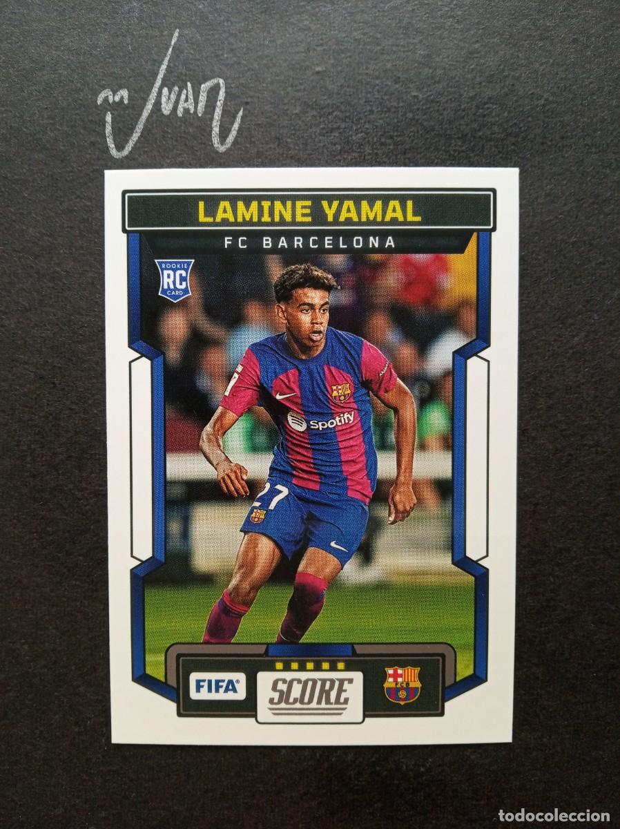 Fu&szlig;ball-Sticker: 87 ROOKIE LAMINE YAMAL FC BARCELONA ESPA&Ntilde;A ⚽ PANINI &reg; SCORE FIFA SOCCER 2023 2024 23 24 NUEVO