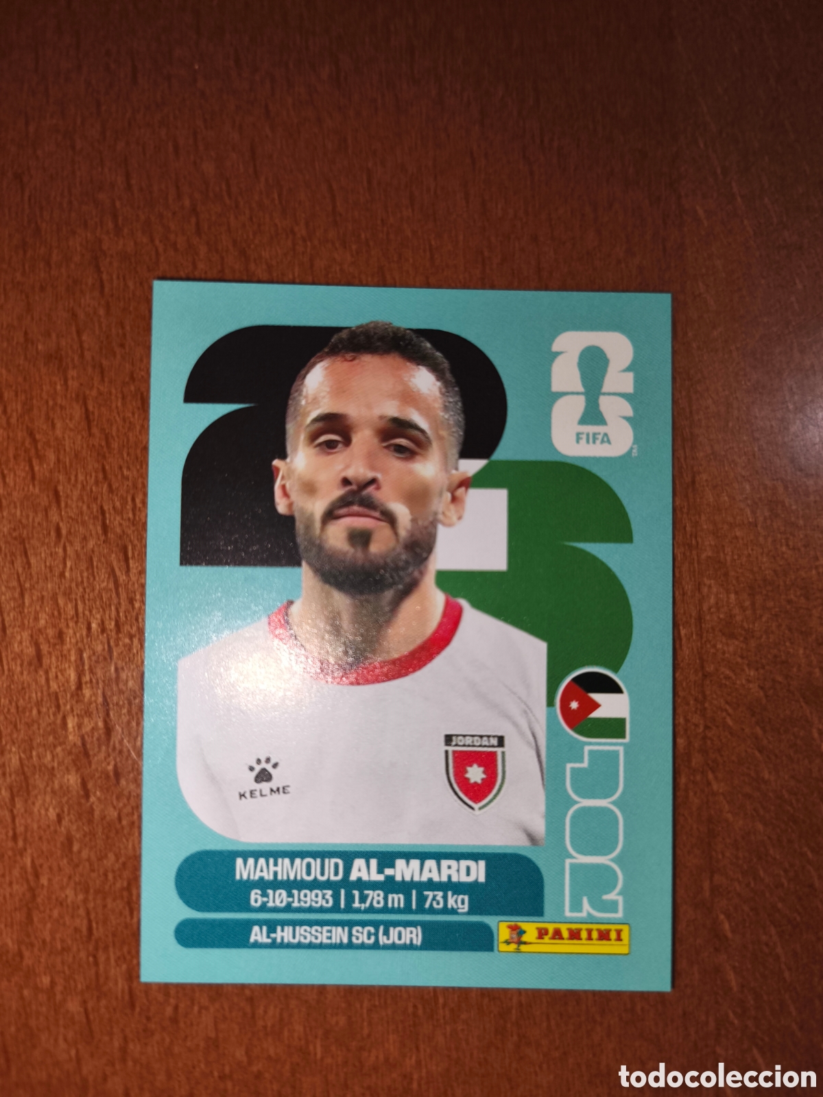 Fu&szlig;ball-Sticker: JOR17 Mahmoud Al-Mardi Fifa World Cup 2026 Jordania