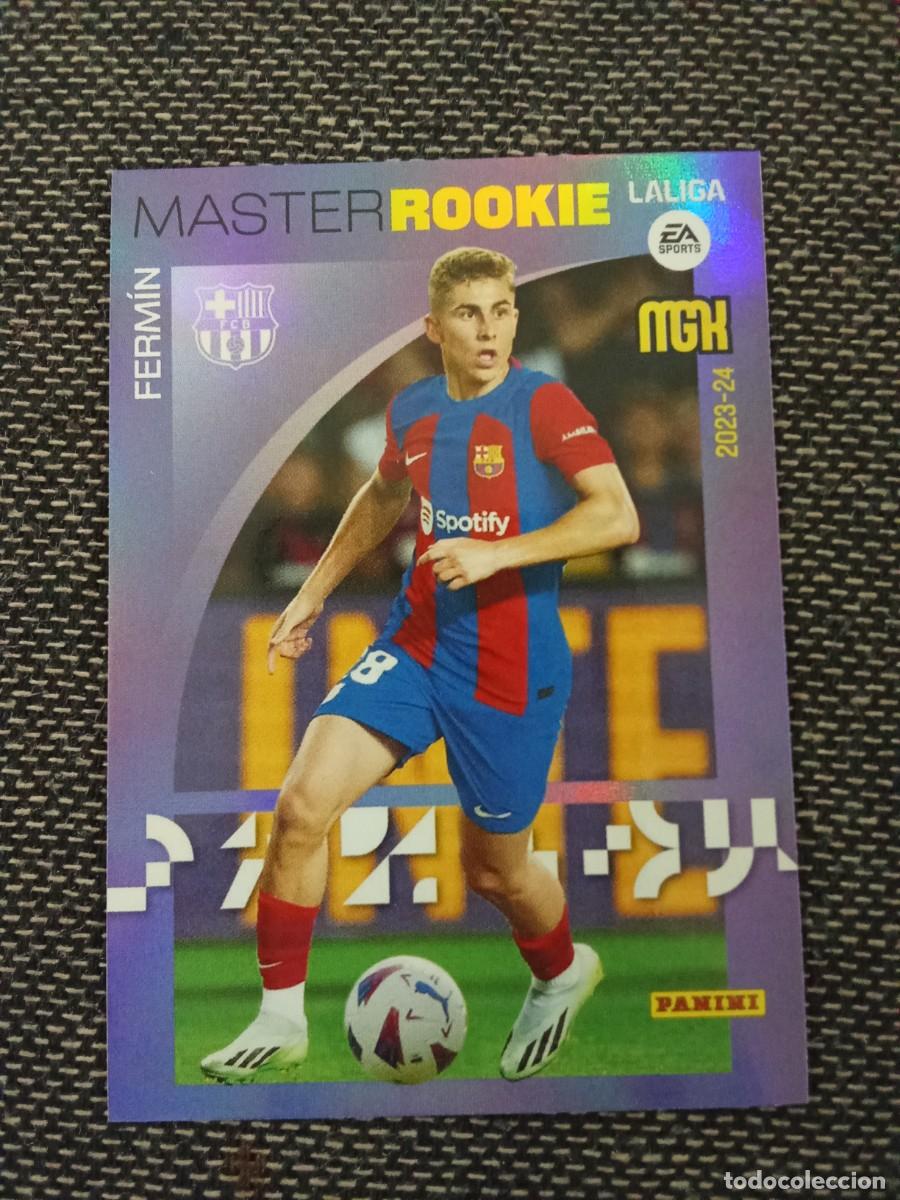 Fu&szlig;ball-Sticker: 511 Ferm&iacute;n FC Barcelona m&aacute;ster Rookie megacracks 2023-24