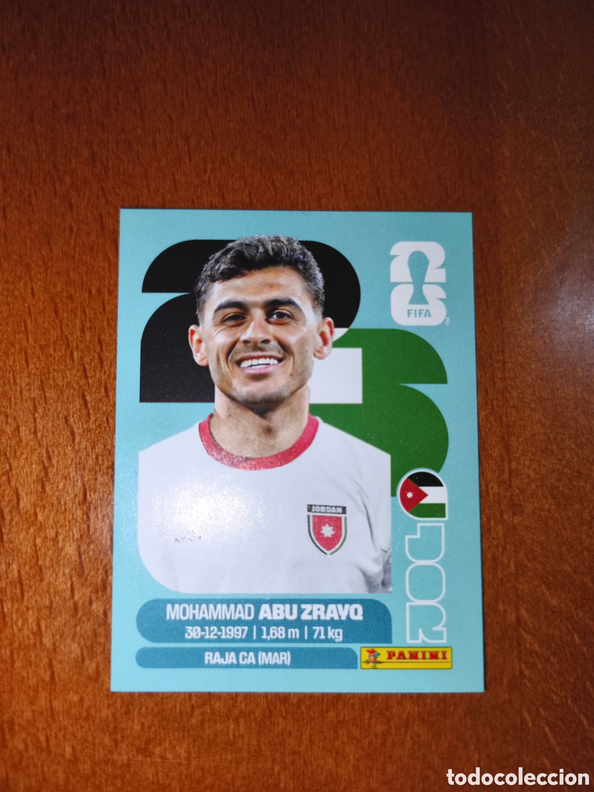 Cromos de F&uacute;tbol: JOR19 Mohammad Abu Zrayq Fifa World Cup 2026 Jordania