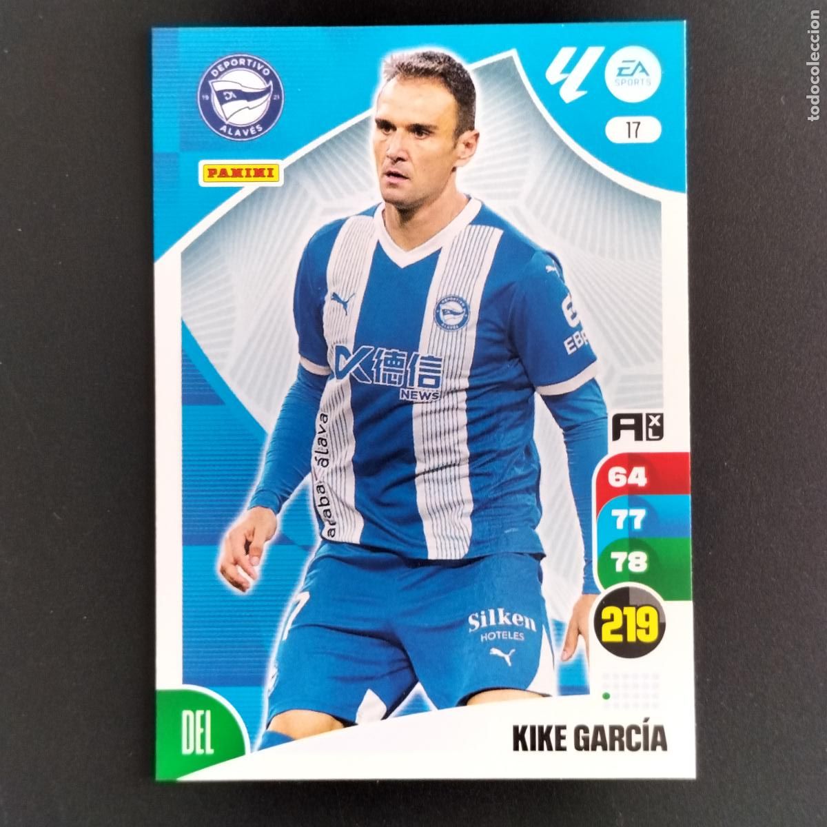 Cromos de F&uacute;tbol: 17 KIKE GARCIA ALAVES CROMOS ADRENALYN XL LALIGA CARD 2024 2025 24 25 PANINI