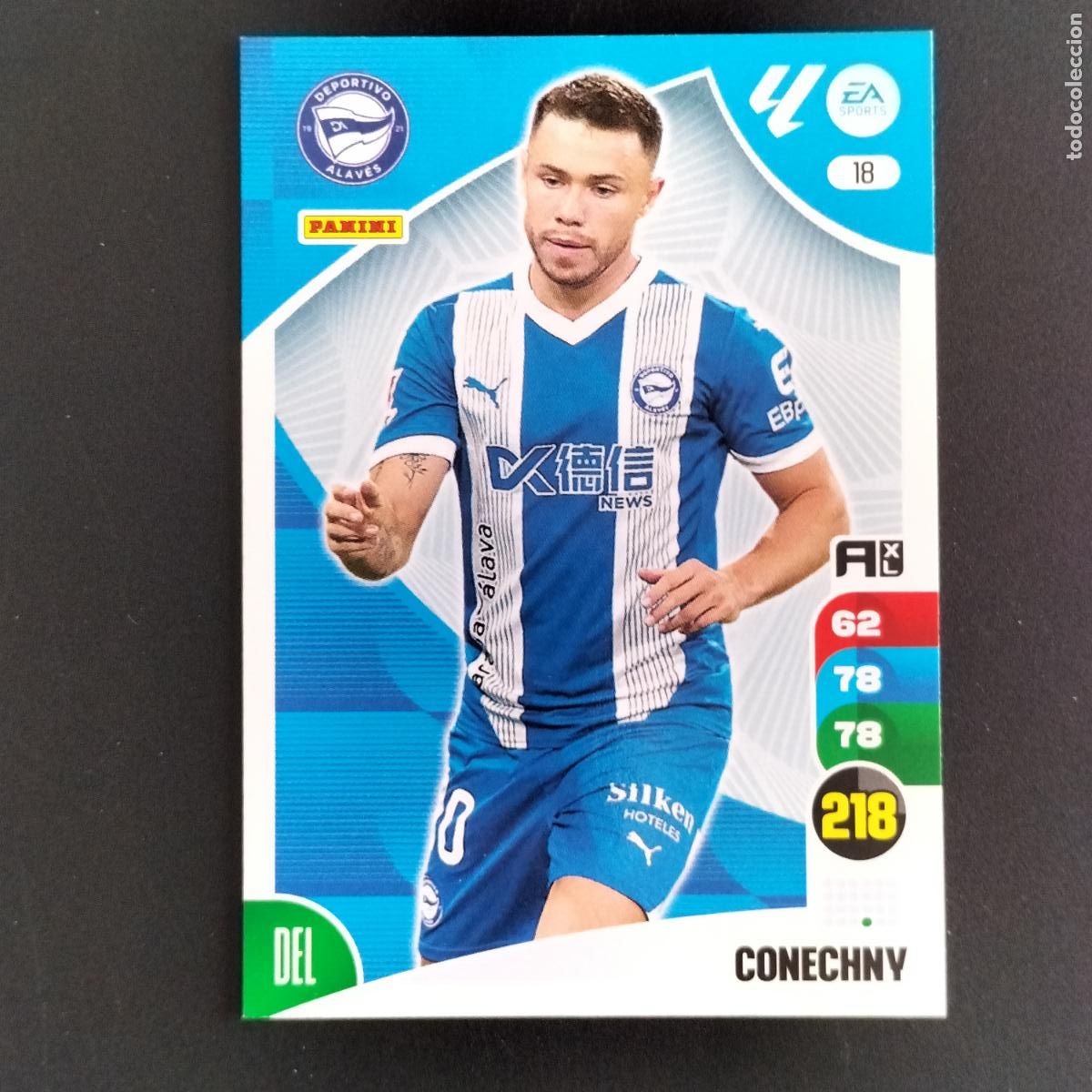 Cromos de F&uacute;tbol: 18 CONECHNY ALAVES CROMOS ADRENALYN XL LALIGA CARD 2024 2025 24 25 PANINI