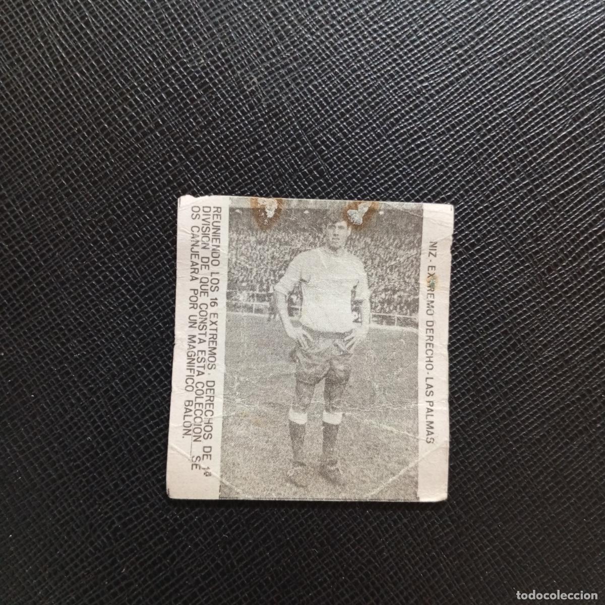 Cromos de F&uacute;tbol: NIZ LAS PALMAS CARAMELOS RAMOS 1965 1966 CROMO FUTBOL 65 66 LIGA - A206 PG44