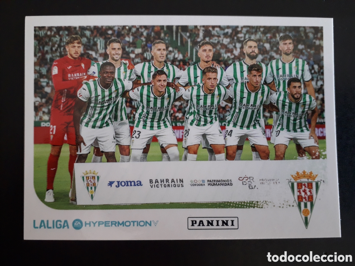 Cromos de F&uacute;tbol: EQUIPO ALINEACION C&Oacute;RDOBA N&deg; 136 LALIGA HYPERMOTION 25 26 2025 2026 PANINI SIN PEG PEDIDO M&Iacute;NIMO 3&euro;