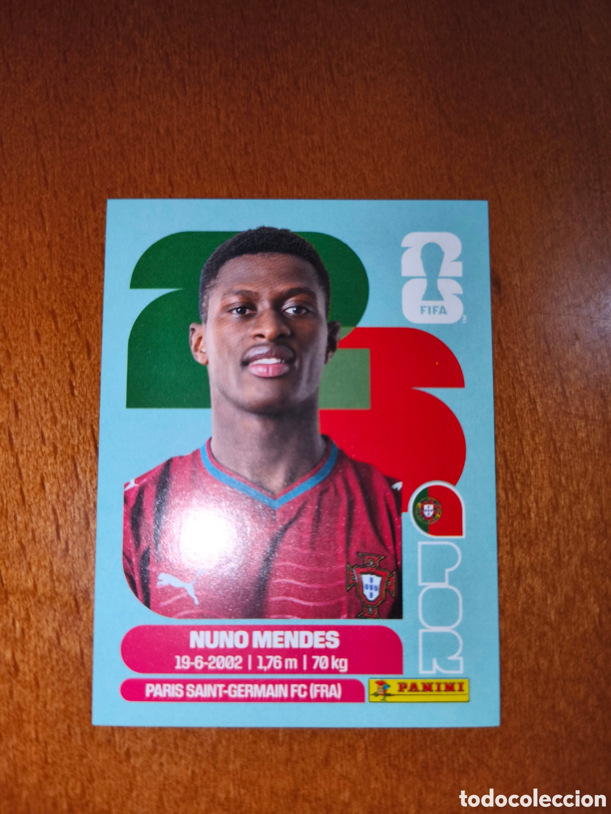Cromos de F&uacute;tbol: POR7 Nuno Mendes Fifa World Cup 2026 Portugal