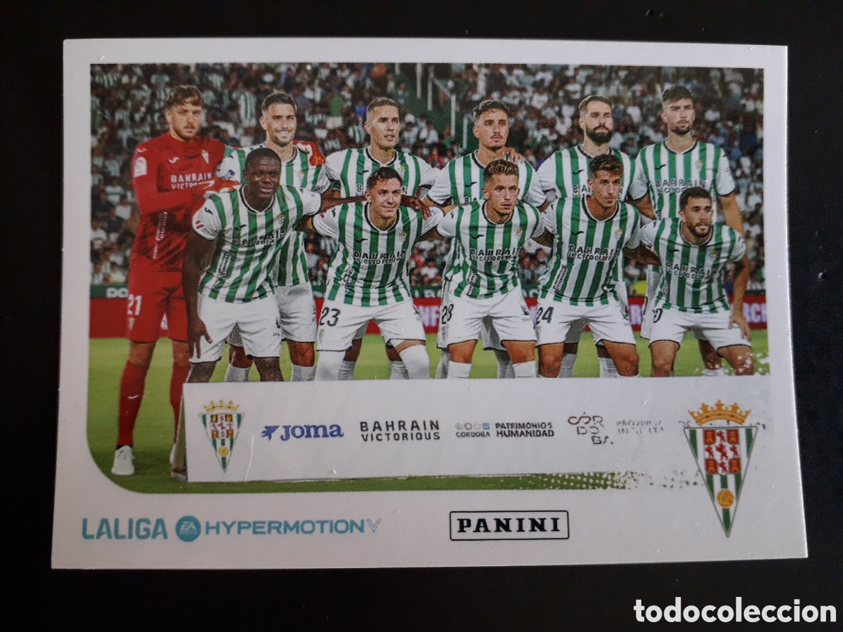 Cromos de F&uacute;tbol: EQUIPO ALINEACION C&Oacute;RDOBA N&deg; 136 LALIGA HYPERMOTION 25 26 2025 2026 PANINI SIN PEG PEDIDO M&Iacute;NIMO 3&euro;