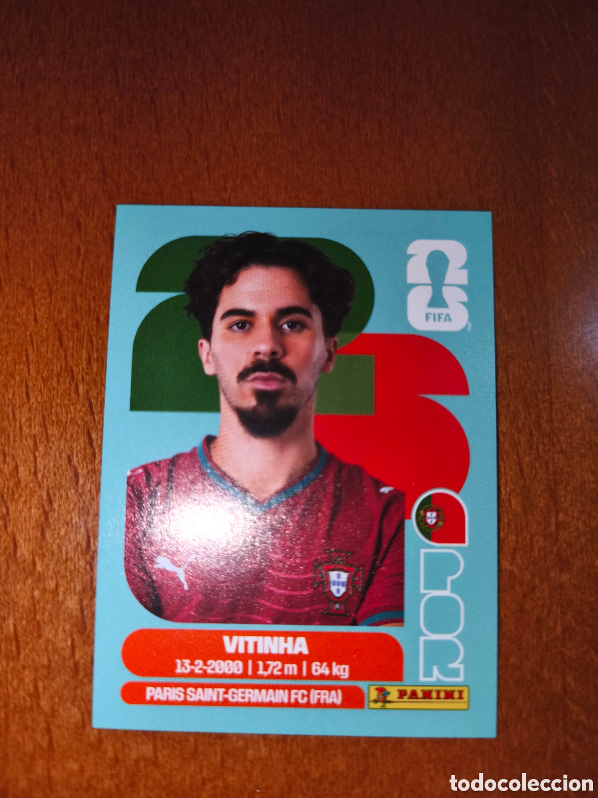 Cromos de F&uacute;tbol: POR12 Vitinha Fifa World Cup 2026 Portugal