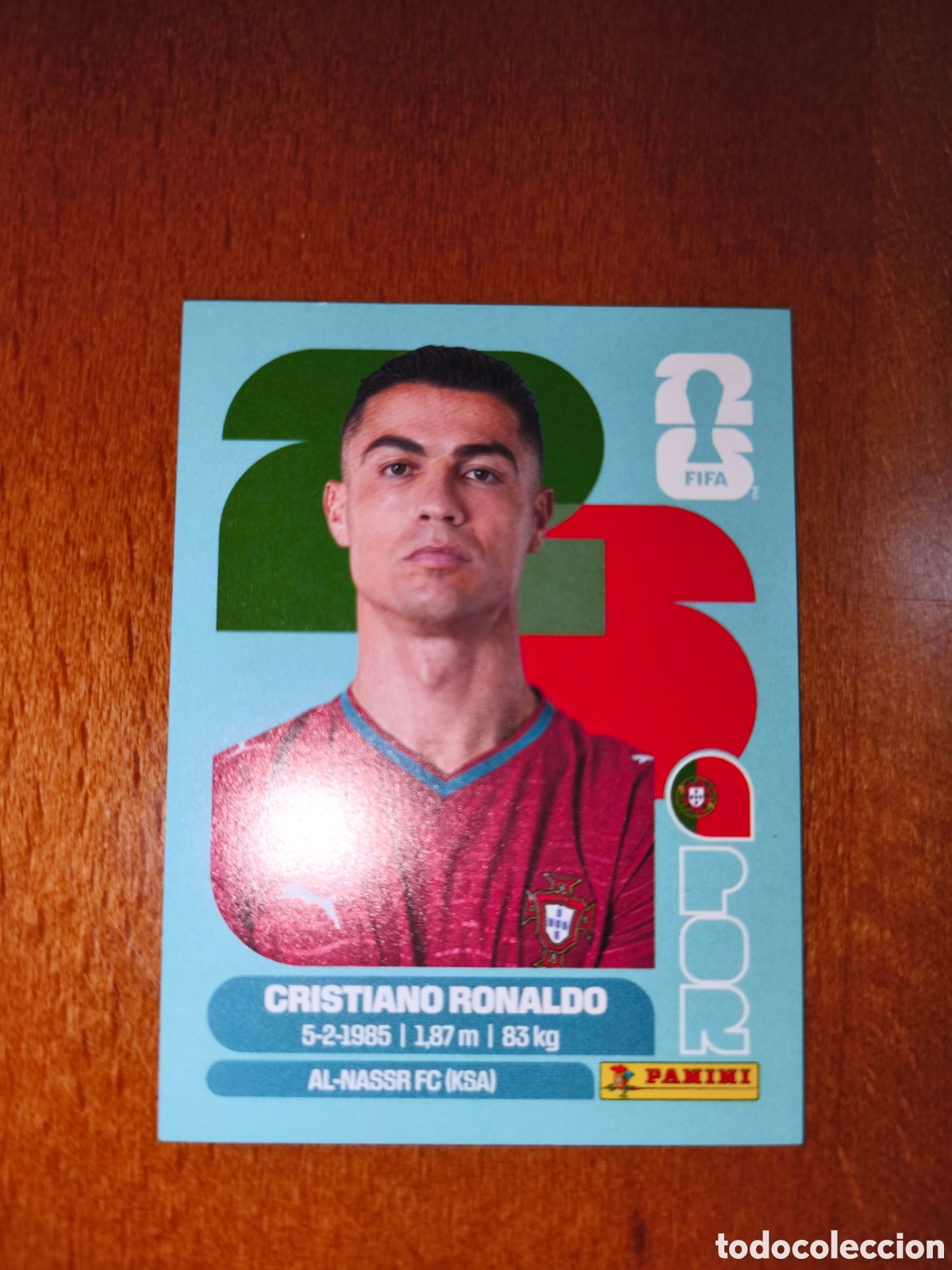 Cromos de F&uacute;tbol: POR15 Cristiano Ronaldo Fifa World Cup 2026 Portugal