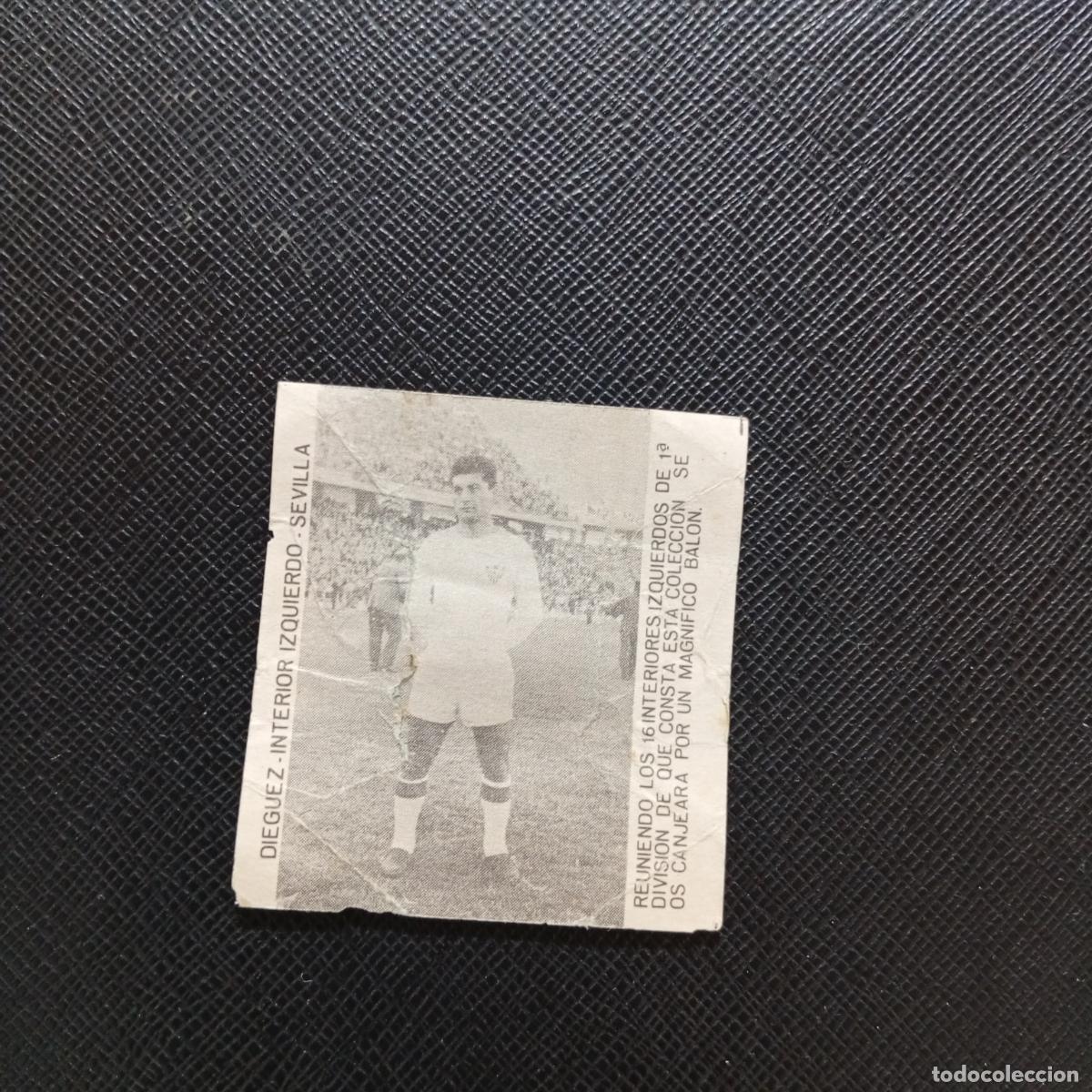 Cromos de F&uacute;tbol: DIEGUEZ SEVILLA CARAMELOS RAMOS 1965 1966 CROMO FUTBOL 65 66 LIGA - A206 PG49