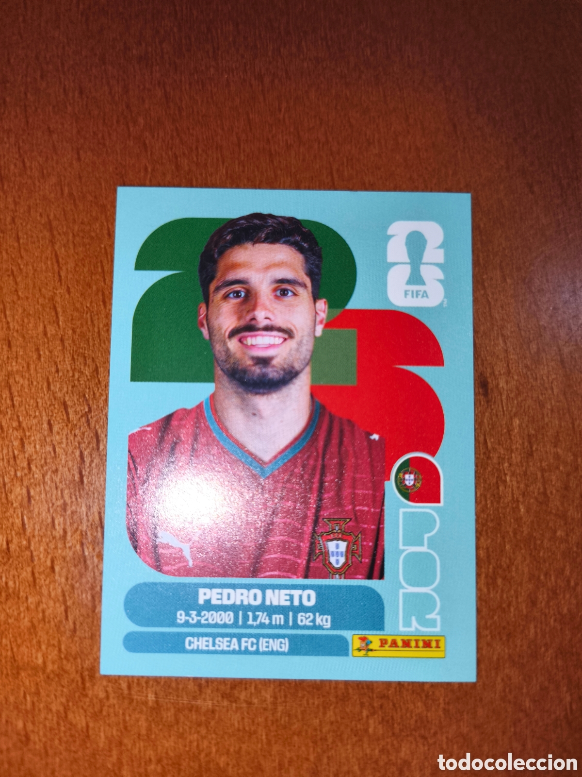 Cromos de F&uacute;tbol: POR19 Pedro Neto Fifa World Cup 2026 Portugal
