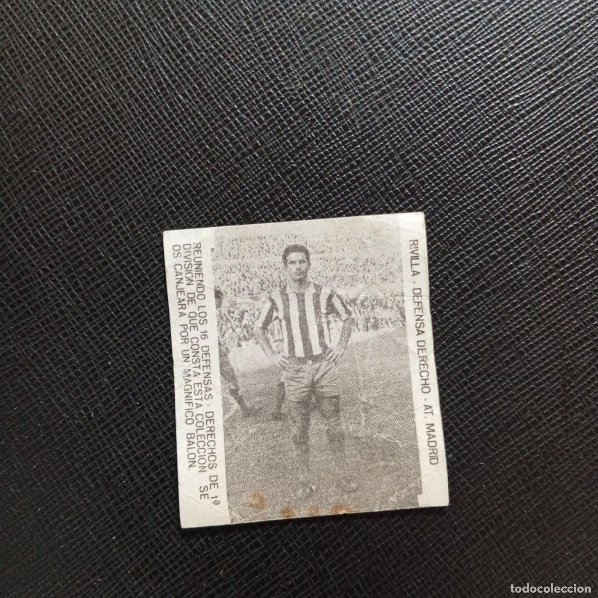 Figurine di Calcio: RIVILLA AT MADRID CARAMELOS RAMOS 1965 1966 CROMO FUTBOL 65 66 LIGA - A206 PG50