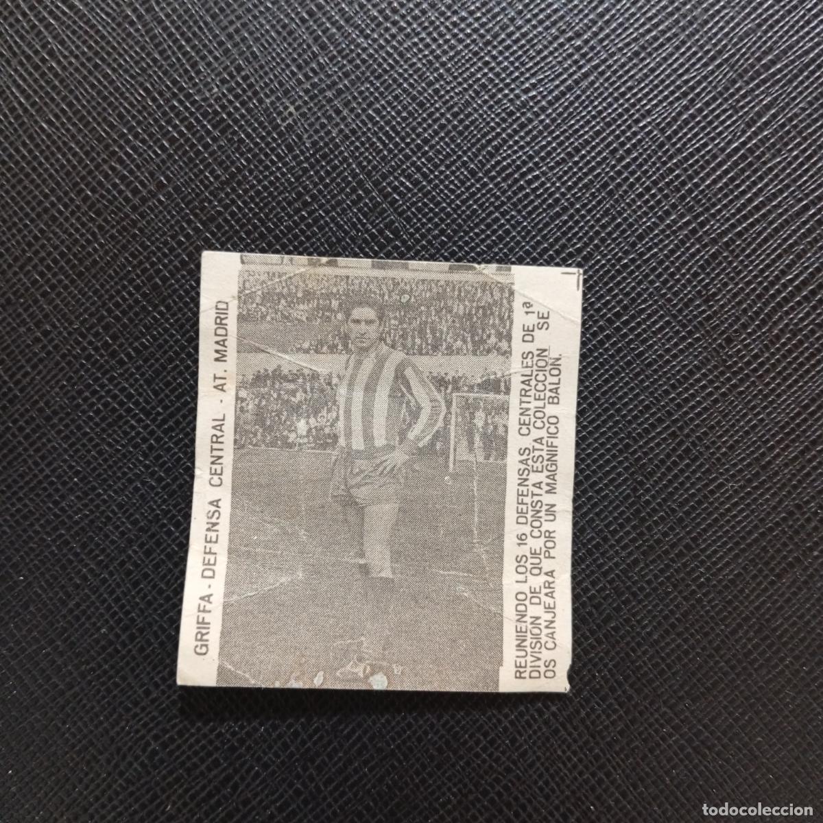 Figurine di Calcio: GRIFFA AT MADRID CARAMELOS RAMOS 1965 1966 CROMO FUTBOL 65 66 LIGA - A206 PG51