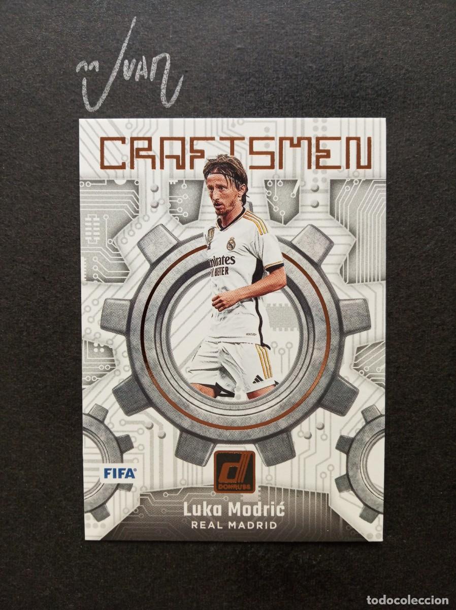 Figurine di Calcio: N&ordm; 20 CRAFTSMEN MODRIC REAL MADRID CROACIA ⚽ PANINI &reg; DONRUSS SOCCER FIFA 2023 2024 23 24 NUEVO