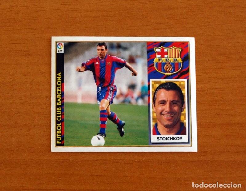 Figurine di Calcio: F&uacute;tbol Club Barcelona - Stoichkov - Ediciones Este Liga 1997-1998, 97-98 - Nunca Pegado