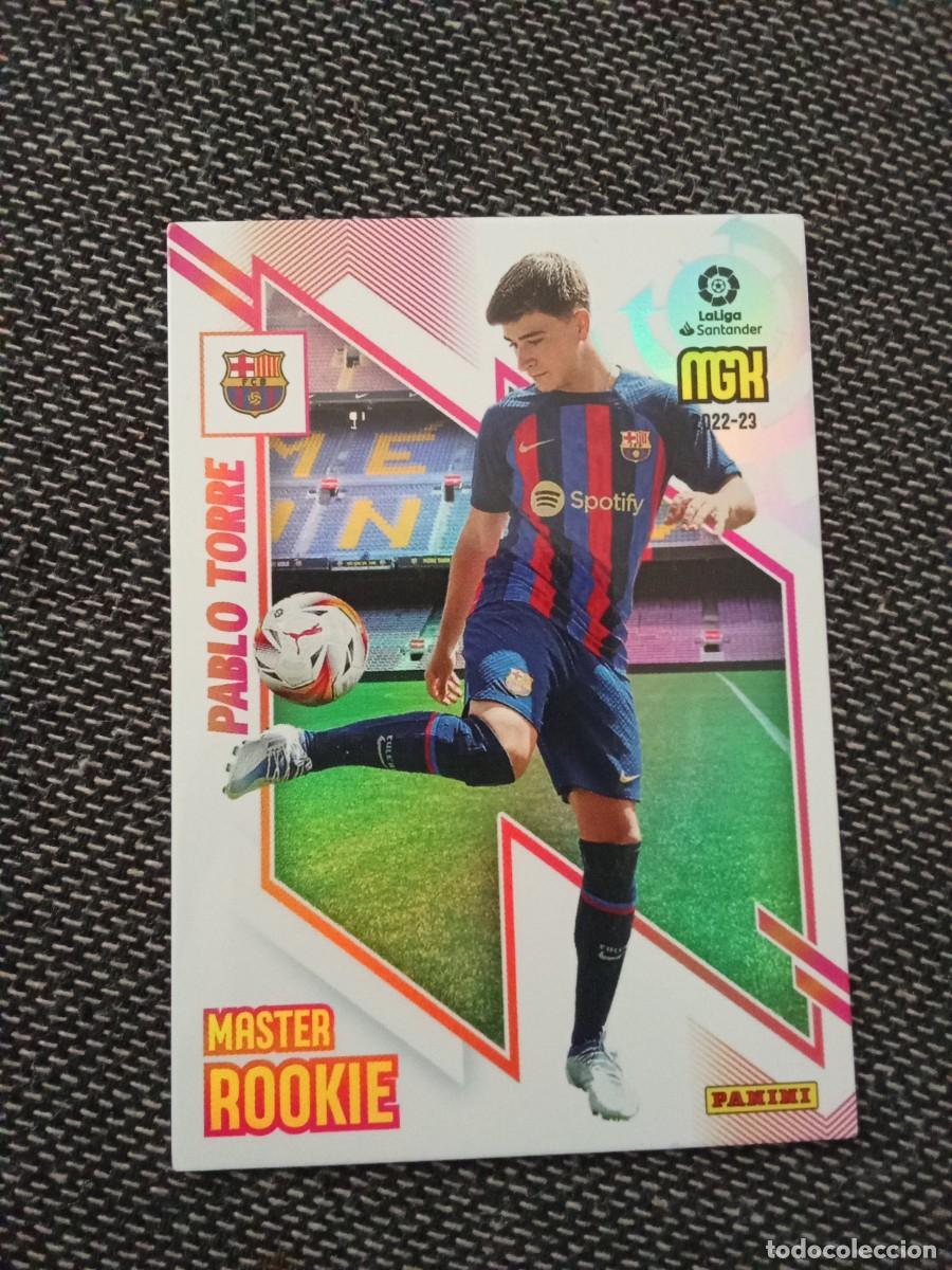 Cromos de f&uacute;tbol: 426 Pablo torre m&aacute;ster Rookie FC Barcelona megacracks 2022-23