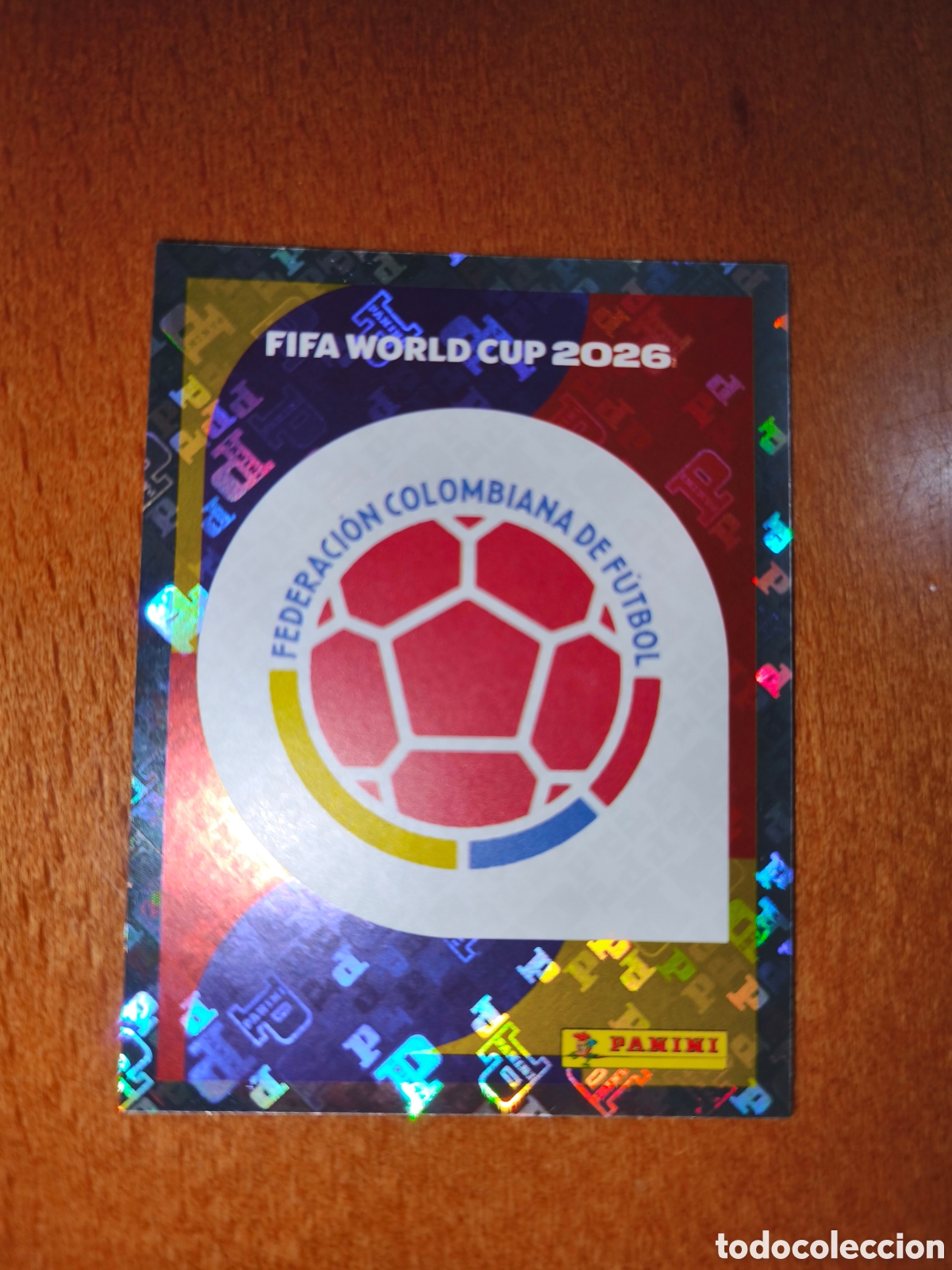 Cromos de F&uacute;tbol: COL1 Escudo Fifa World Cup 2026 Colombia