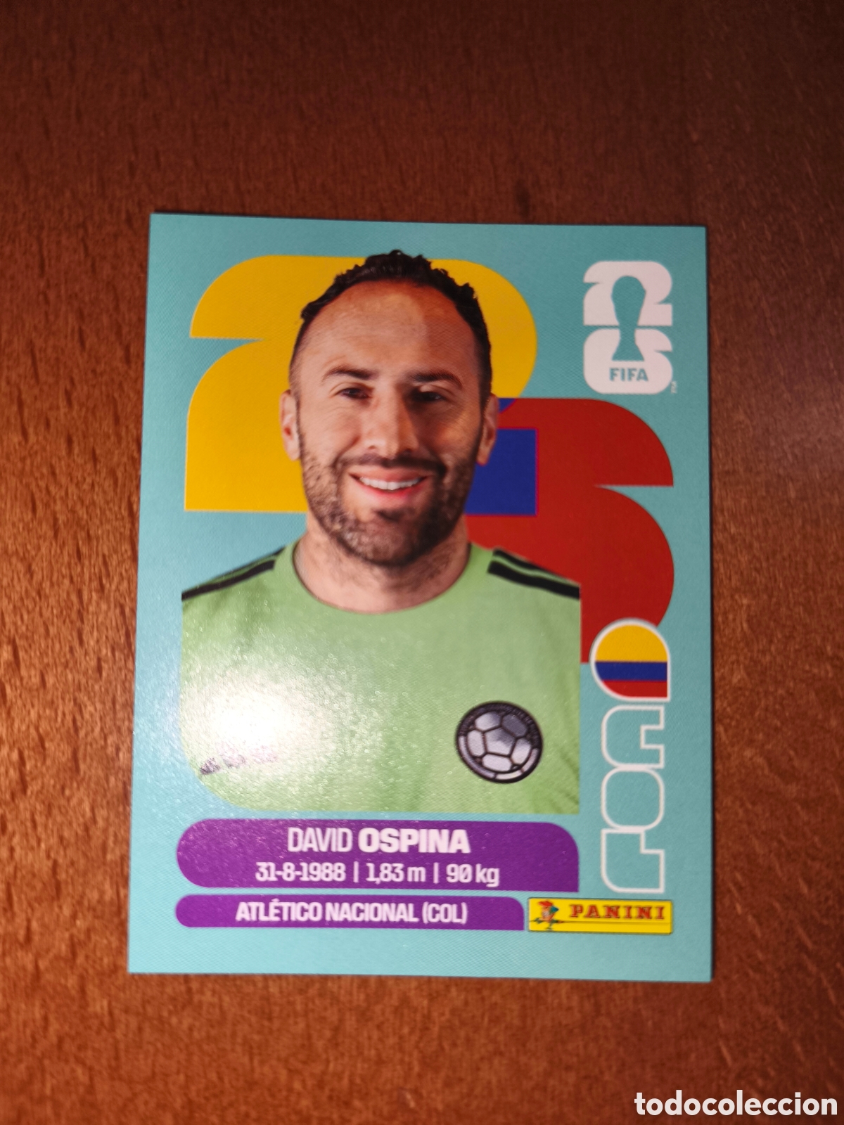 Cromos de Futebol: COL3 David Ospina Fifa World Cup 2026 Colombia