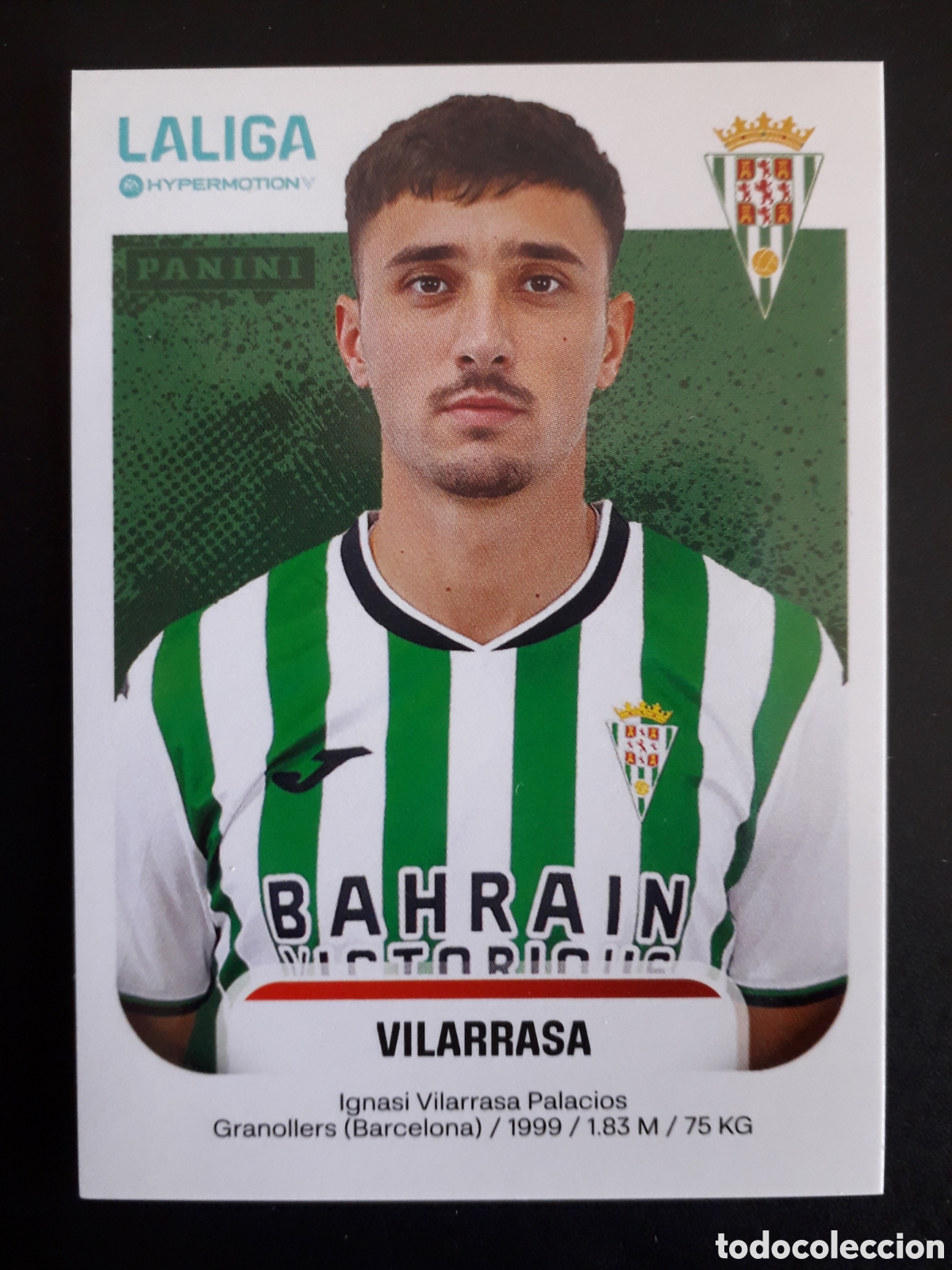 Cromos de Futebol: VILARRASA C&Oacute;RDOBA N&deg; 144 LALIGA HYPERMOTION 25 26 2025 2026 PANINI SIN PEGAR PEDIDO M&Iacute;NIMO 3&euro;