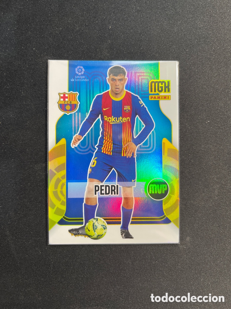 Cromos de Futebol: Pedri 378 MVP Barcelona Megacracks 2021 2022 21 22 Panini