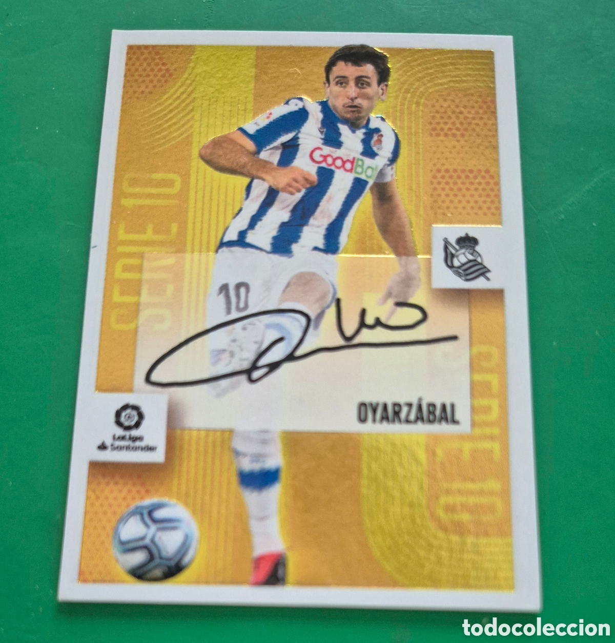 Cromos de F&uacute;tbol: CROMO OYARZABAL 20 SERIE 10 ATHLETIC CLUB DE BILBAO LIGA 2020 2021 20 21 ESTE PANINI NUNCA PEGADO