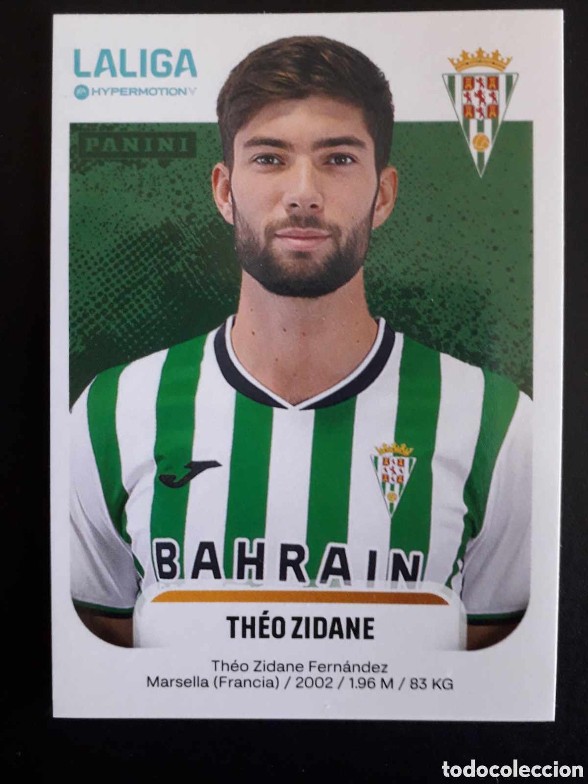 Cromos de F&uacute;tbol: TH&Eacute;O ZIDANE C&Oacute;RDOBA N&deg; 146 A LALIGA HYPERMOTION 25 26 2025 2026 PANINI SIN PEGAR PEDIDO M&Iacute;NIMO 3&euro;