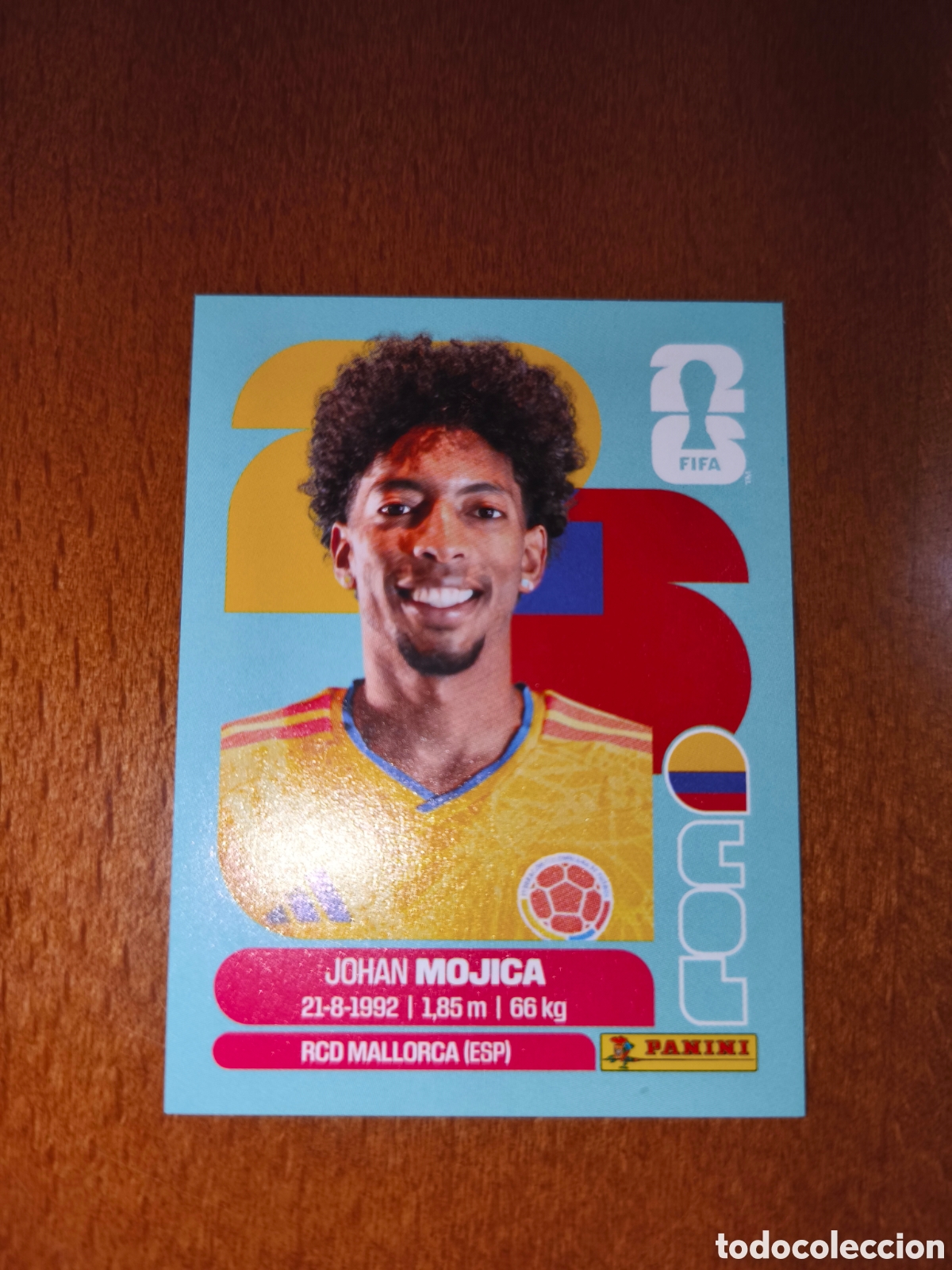 Cromos de F&uacute;tbol: COL7 Johan Mojica Fifa World Cup 2026 Colombia