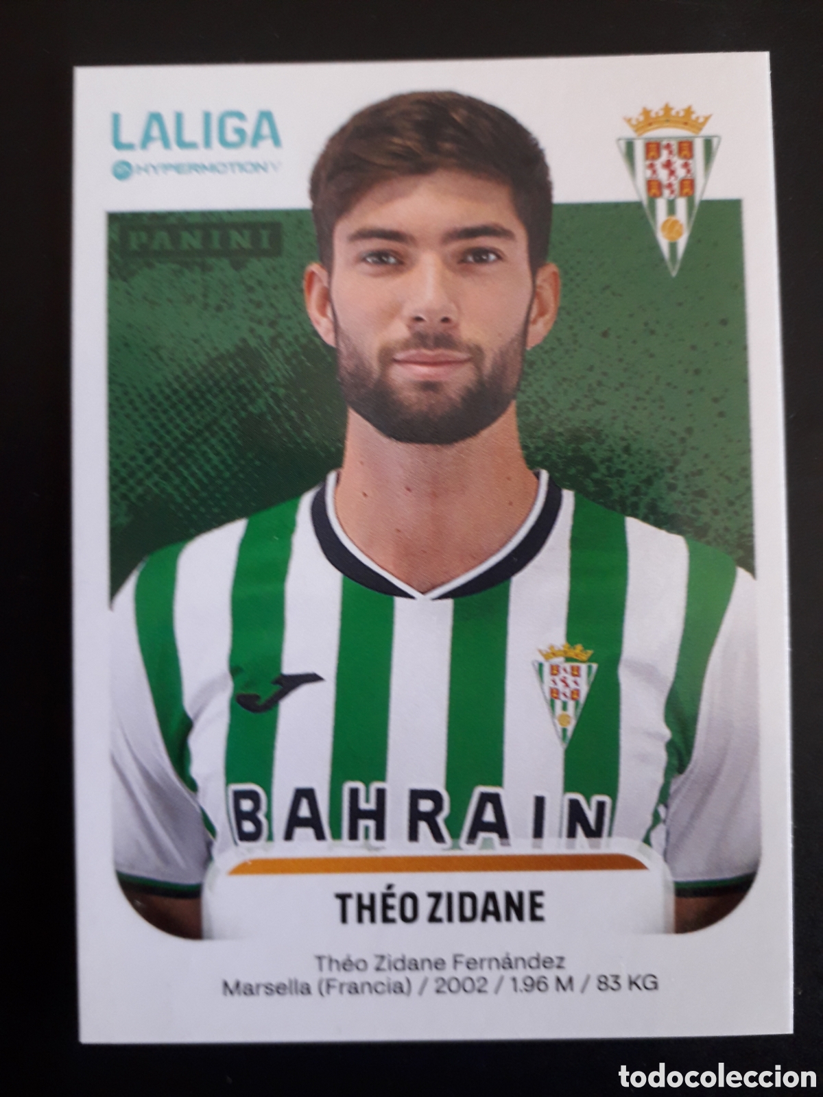 Cromos de F&uacute;tbol: TH&Eacute;O ZIDANE C&Oacute;RDOBA N&deg; 146 A LALIGA HYPERMOTION 25 26 2025 2026 PANINI SIN PEGAR PEDIDO M&Iacute;NIMO 3&euro;
