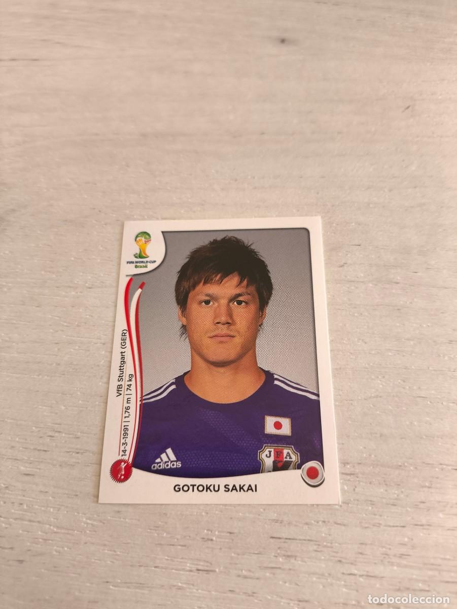 Cromos de F&uacute;tbol: 248 Gotoku Sakai JAPON PANINI FIFA MUNDIAL WORLD CUP BRASIL 2014 NO LIGA ESTE