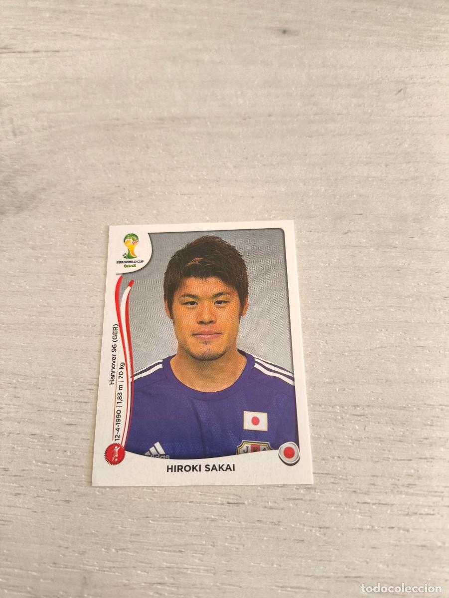 Cromos de F&uacute;tbol: 249 Hiroki Sakai JAPON PANINI FIFA MUNDIAL WORLD CUP BRASIL 2014 NO LIGA ESTE