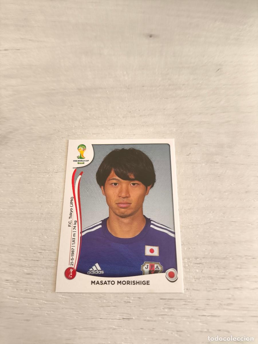 Cromos de F&uacute;tbol: 250 Masato Morishige JAPON PANINI FIFA MUNDIAL WORLD CUP BRASIL 2014 NO LIGA ESTE
