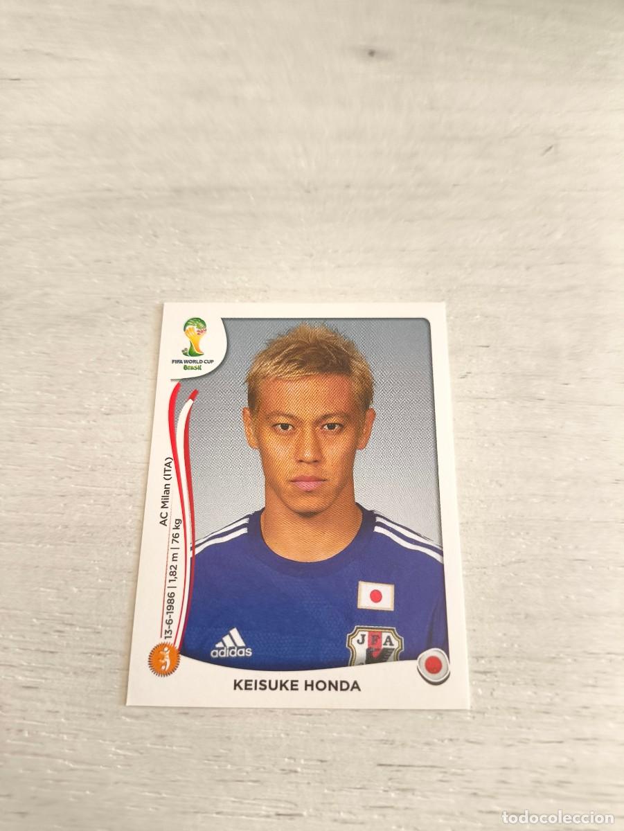 Cromos de F&uacute;tbol: 253 Keisuke Honda JAPON PANINI FIFA MUNDIAL WORLD CUP BRASIL 2014 NO LIGA ESTE