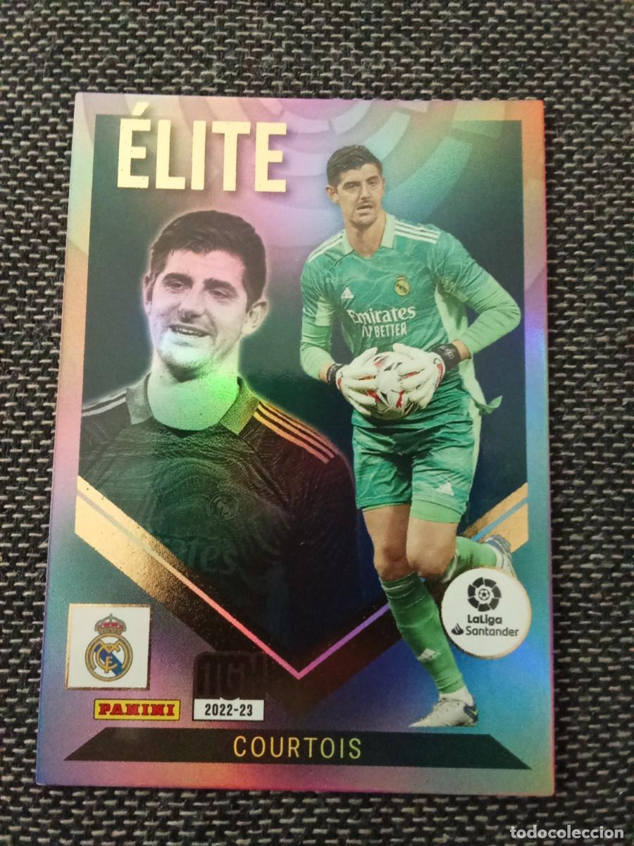 Cromos de F&uacute;tbol: 2 courtois elite real Madrid megacracks 2022-23