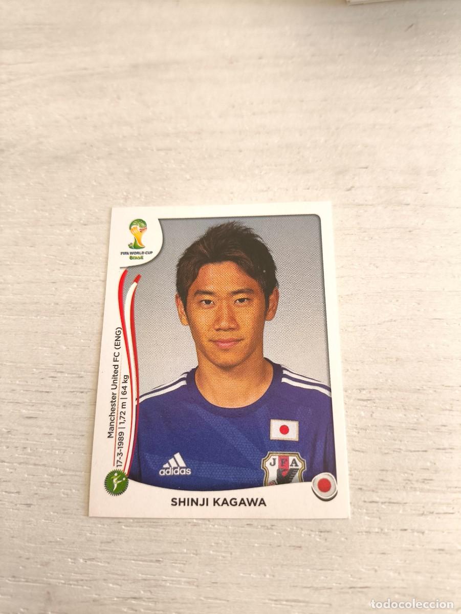 Cromos de F&uacute;tbol: 256 Shinji Kagawa JAPON PANINI FIFA MUNDIAL WORLD CUP BRASIL 2014 NO LIGA ESTE