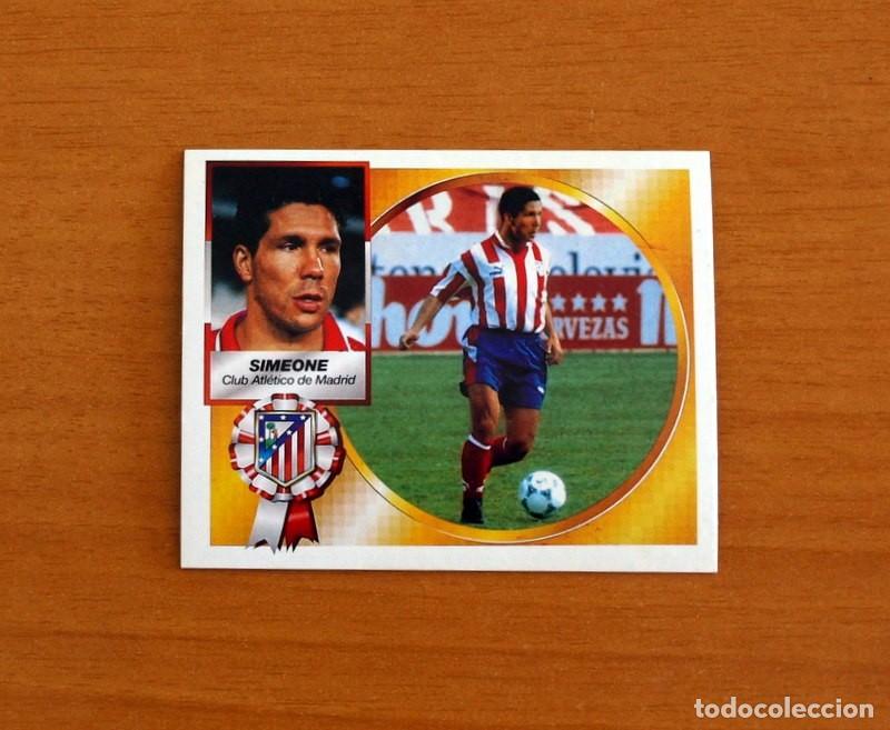 Cromos de F&uacute;tbol: Atletico de Madrid - Simeone - COLOCA - Ediciones Este Liga 1994-1995, 94-95 - Nunca Pegado