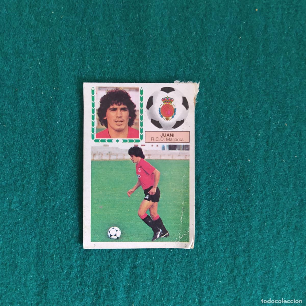 Cromos de F&uacute;tbol: Juani Fichaje 25 Mallorca Liga Este 83-84 (1983-1984) DESPEGADO