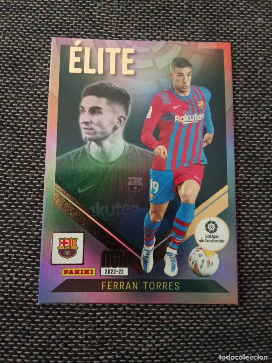 Cromos de F&uacute;tbol: 4 Ferran torres elite FC Barcelona megacracks 2022-23