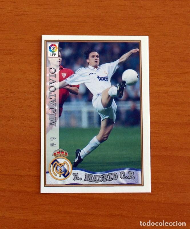 Cromos de F&uacute;tbol: Real Madrid - N&ordm; 19 Mijatovic - Mundicromo ficha de la Liga 1997-1998, 97-98