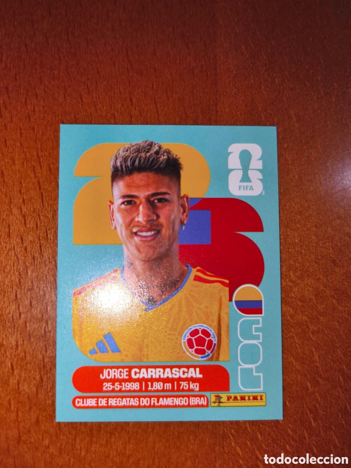 Cromos de F&uacute;tbol: COL16 Jorge Carrascal Fifa World Cup 2026 Colombia