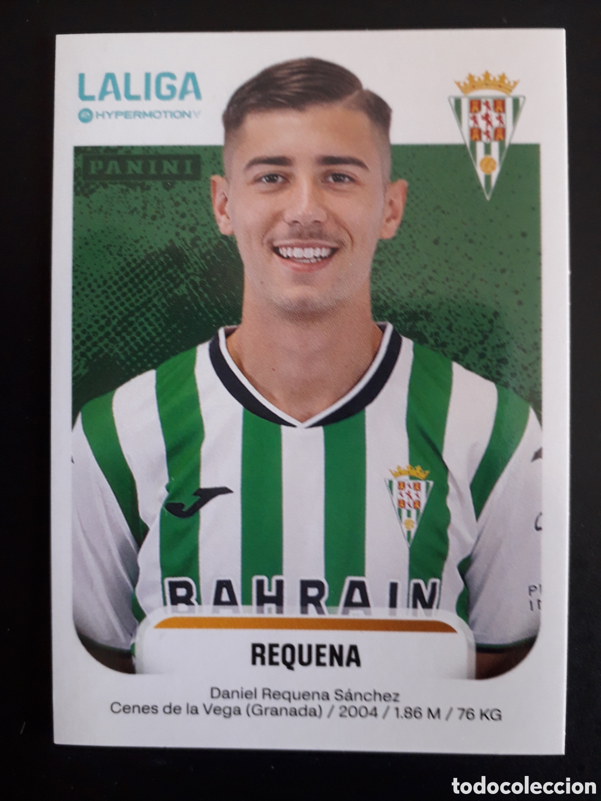 Cromos de F&uacute;tbol: REQUENA C&Oacute;RDOBA N&deg; 148 A LALIGA HYPERMOTION 25 26 2025 2026 PANINI SIN PEGAR PEDIDO M&Iacute;NIMO 3&euro;