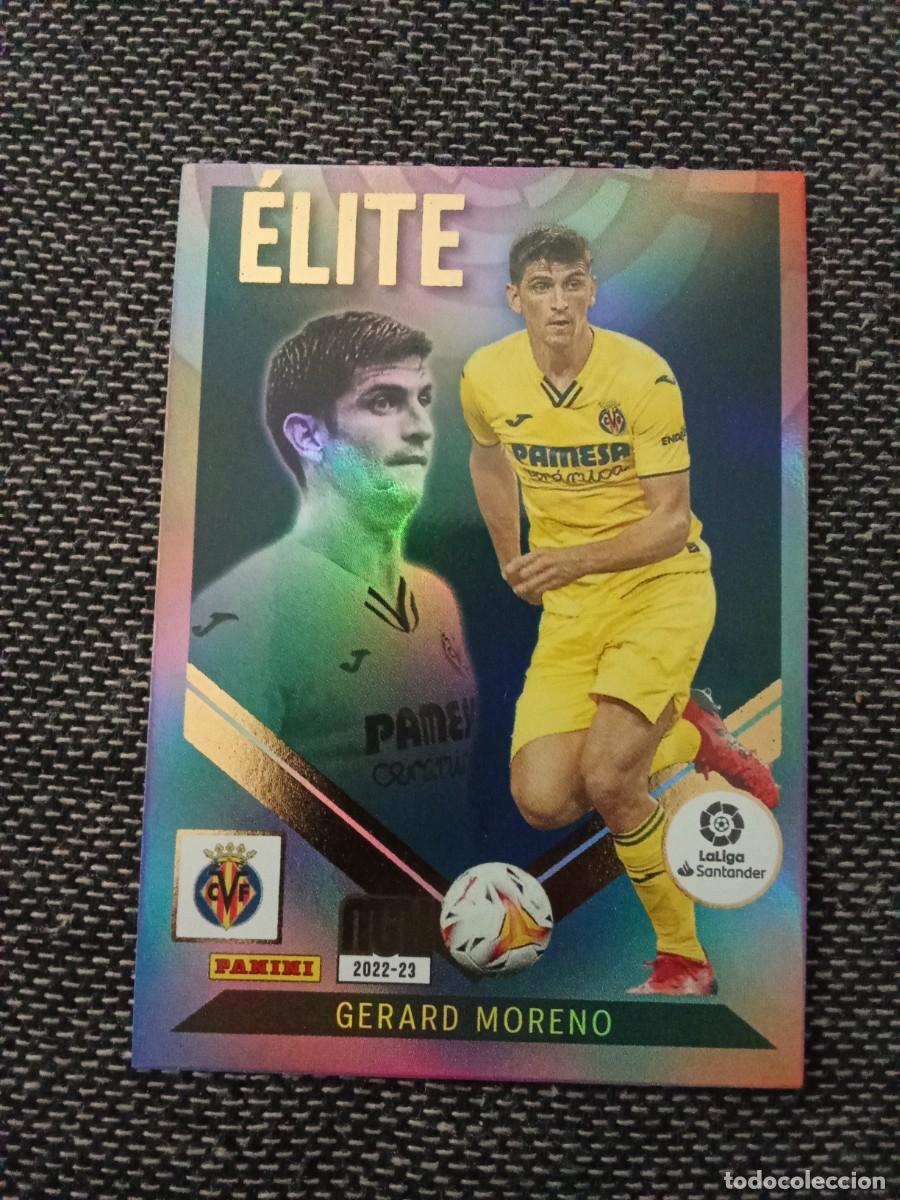 Cromos de F&uacute;tbol: 5 Gerard moreno Villarreal elite megacracks 2022-23