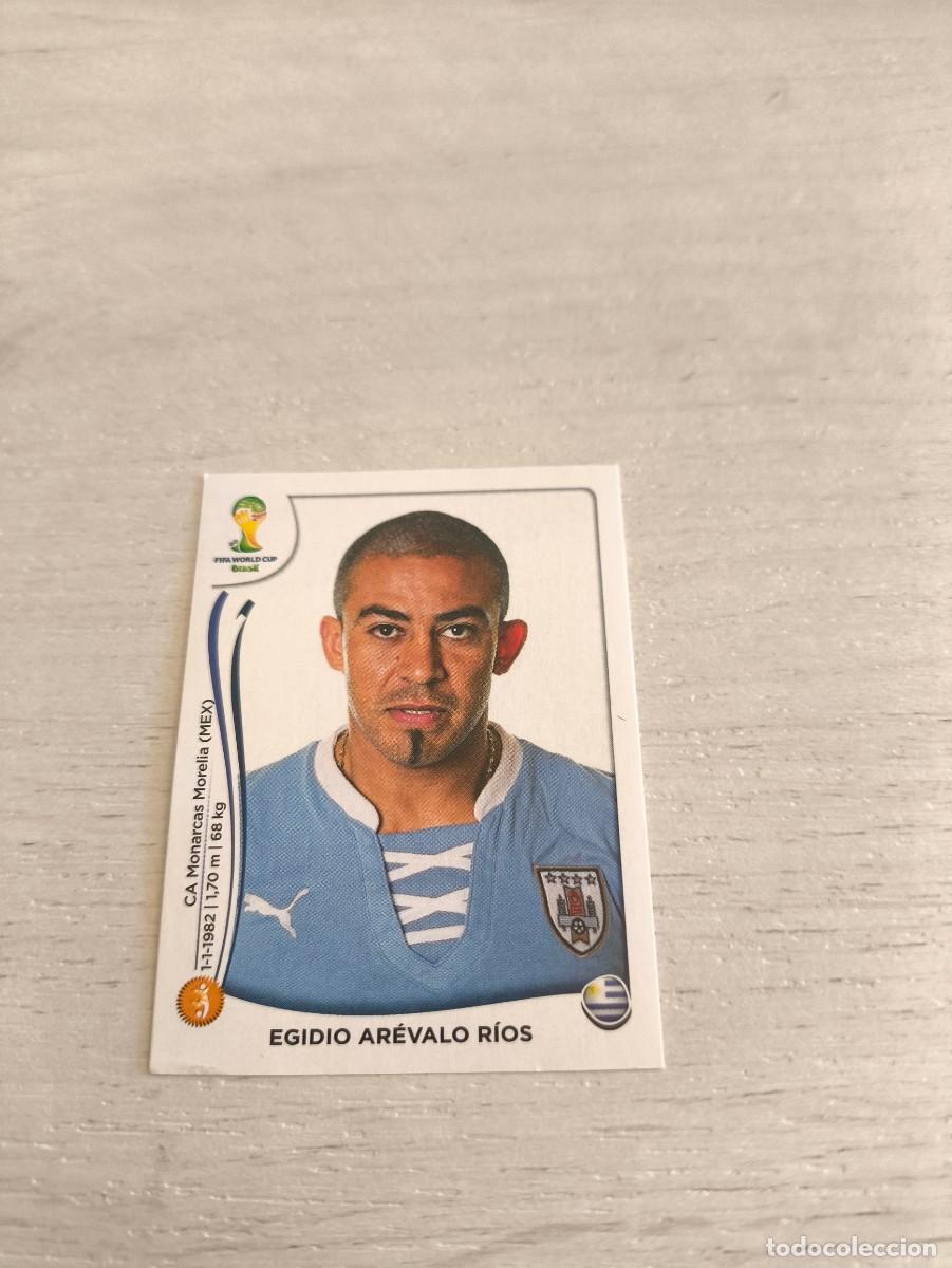 Cromos de F&uacute;tbol: 269 Egidio Arevalo Rios URUGUAY PANINI FIFA MUNDIAL WORLD CUP BRASIL 2014 NO LIGA ESTE